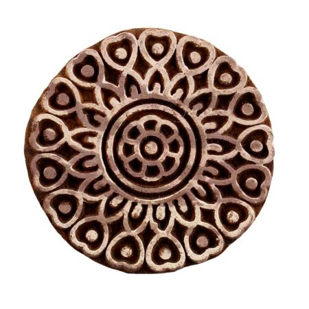 Set of 1 Piece New Wooden Printing Block